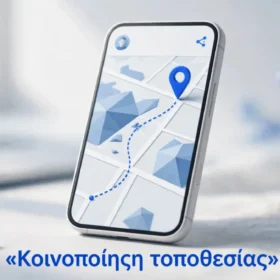 Κοινοποίηση τοποθεσίας στο Google Maps: Τα βήματα 1