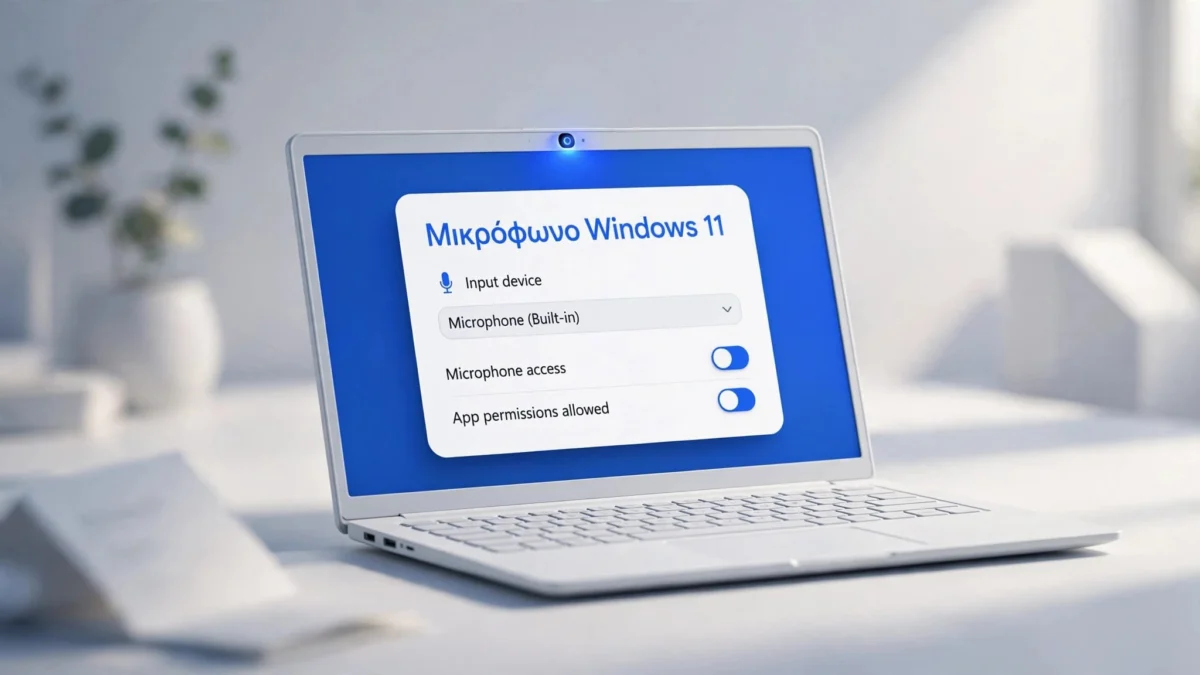 Το μικρόφωνο του laptop δεν λειτουργεί; Έλεγχοι Windows 11 1